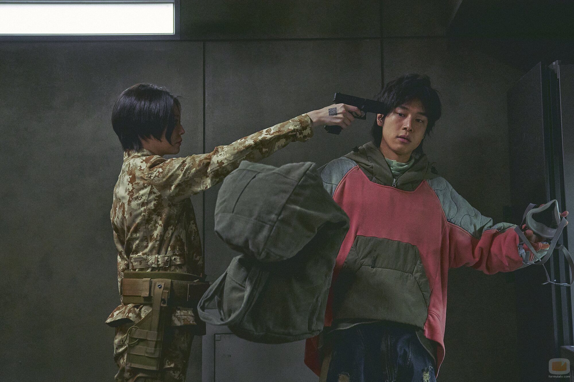 Esom y Kang You-seok en 'El caballero negro'