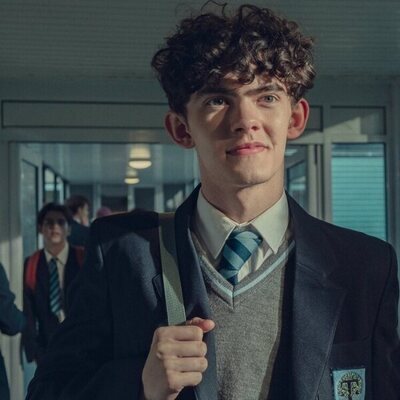 Charlie (Joe Locke), en la temporada 2 de 'Heartstopper'