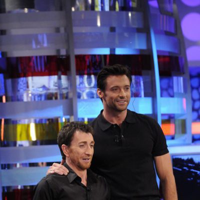 Hugh Jackman y Pablo Motos en 'El Hormiguero'