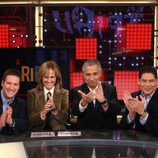 El equipo de 'La tribu' en la presentación del programa