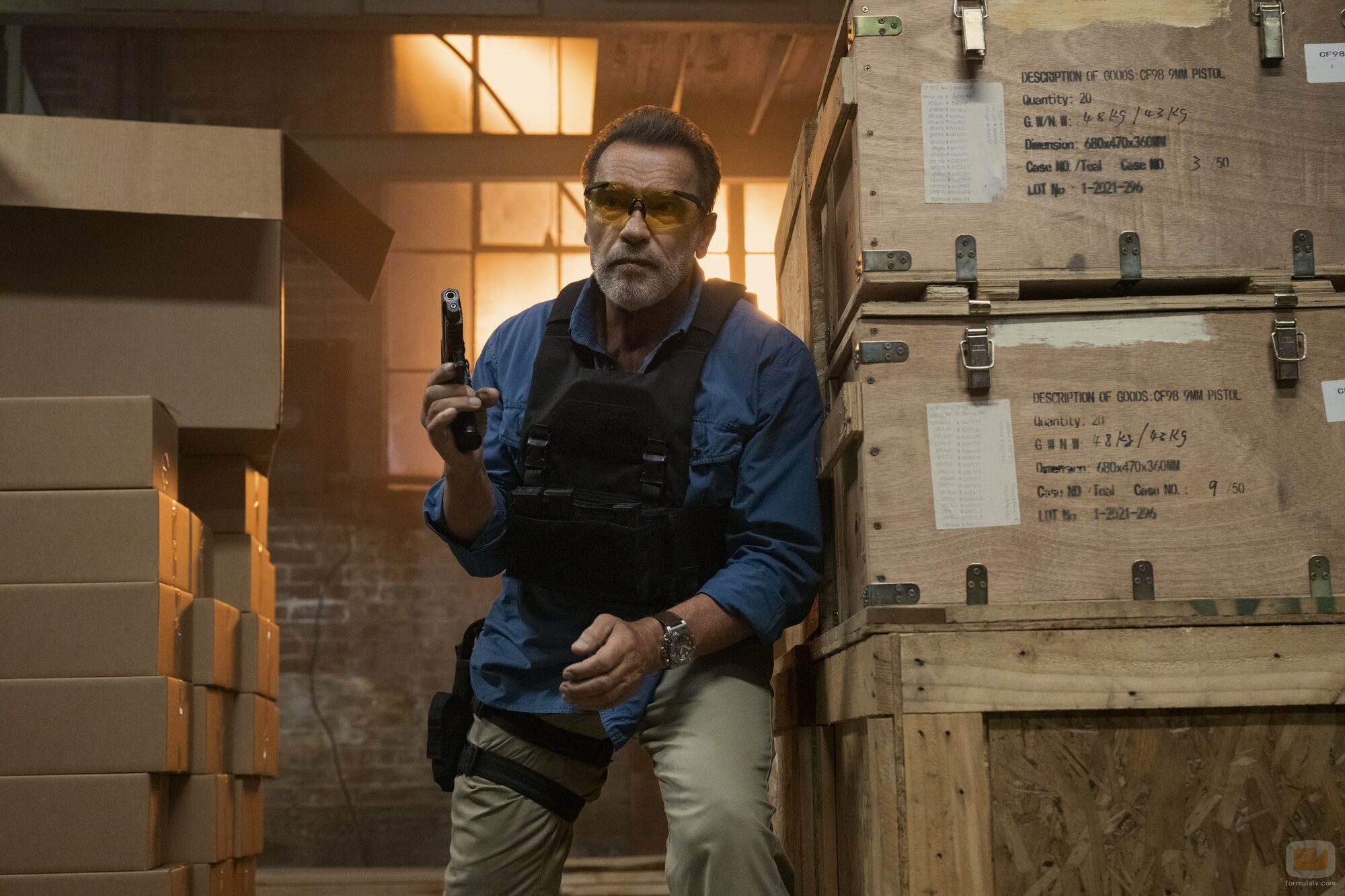 Arnold Schwarzenegger en la serie 'Fubar'