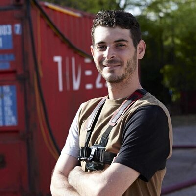 Antón Lofer, concursante de 'Time Zone'