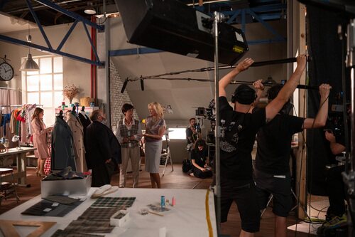 Silvia Espigado y Ana Duato graban la última temporada de 'Cuéntame cómo pasó'