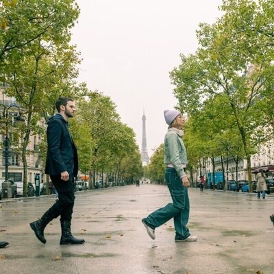 Joel Sánchez, Julio Peña, Michelle Jenner y Tristán Ulloa en 'Berlín'