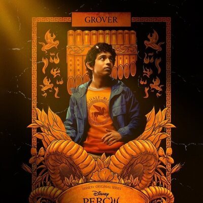 Póster de Grover en 'Percy Jackson y los dioses del Olimpo'