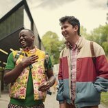 Ncuti Gatwa y Asa Butterfield en la cuarta temporada de 'Sex Education'