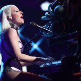 Miriam Rodríguez imita a Lady Gaga en la gala final de 'Tu cara me suena'