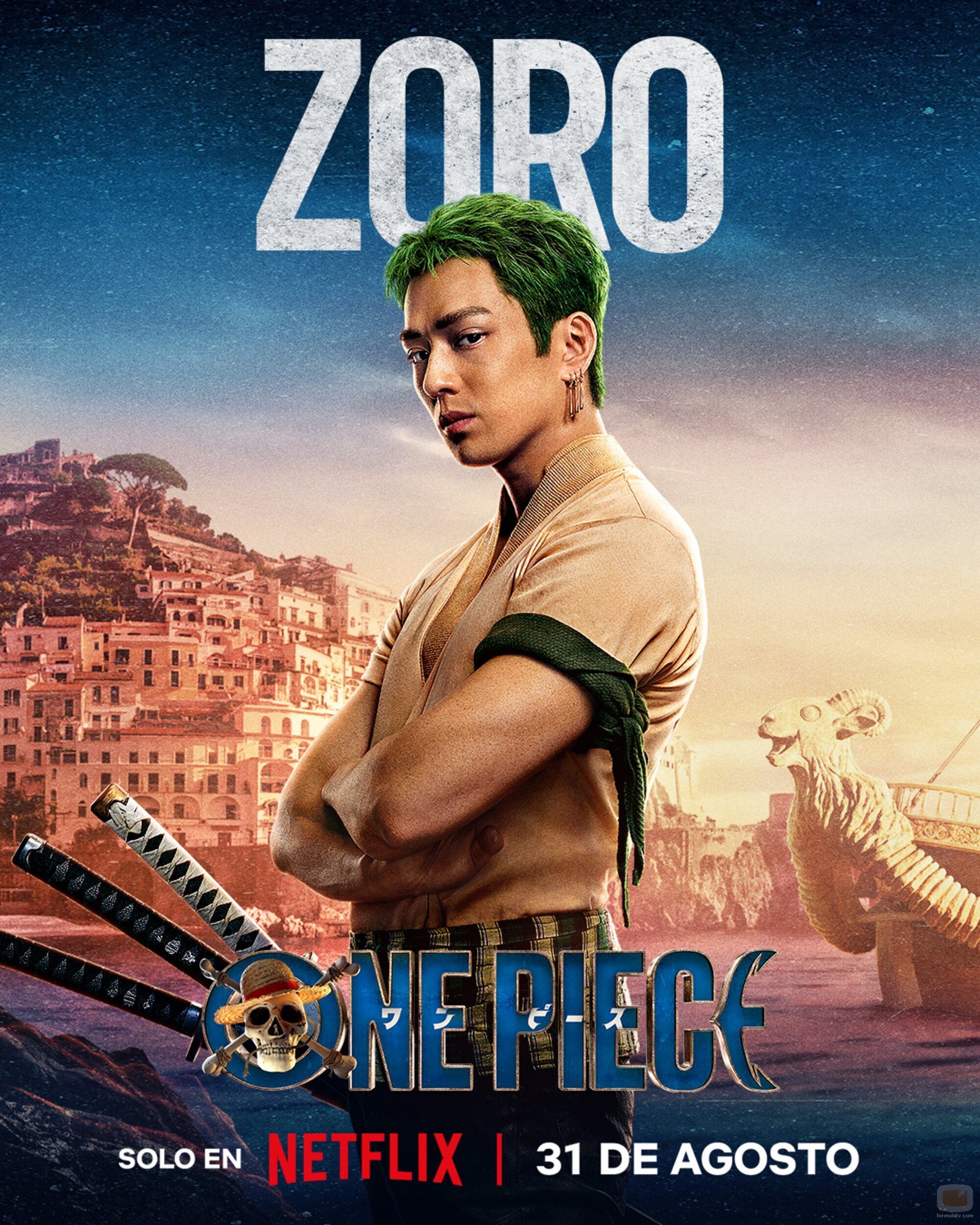 Póster de Zoro en 'One Piece'