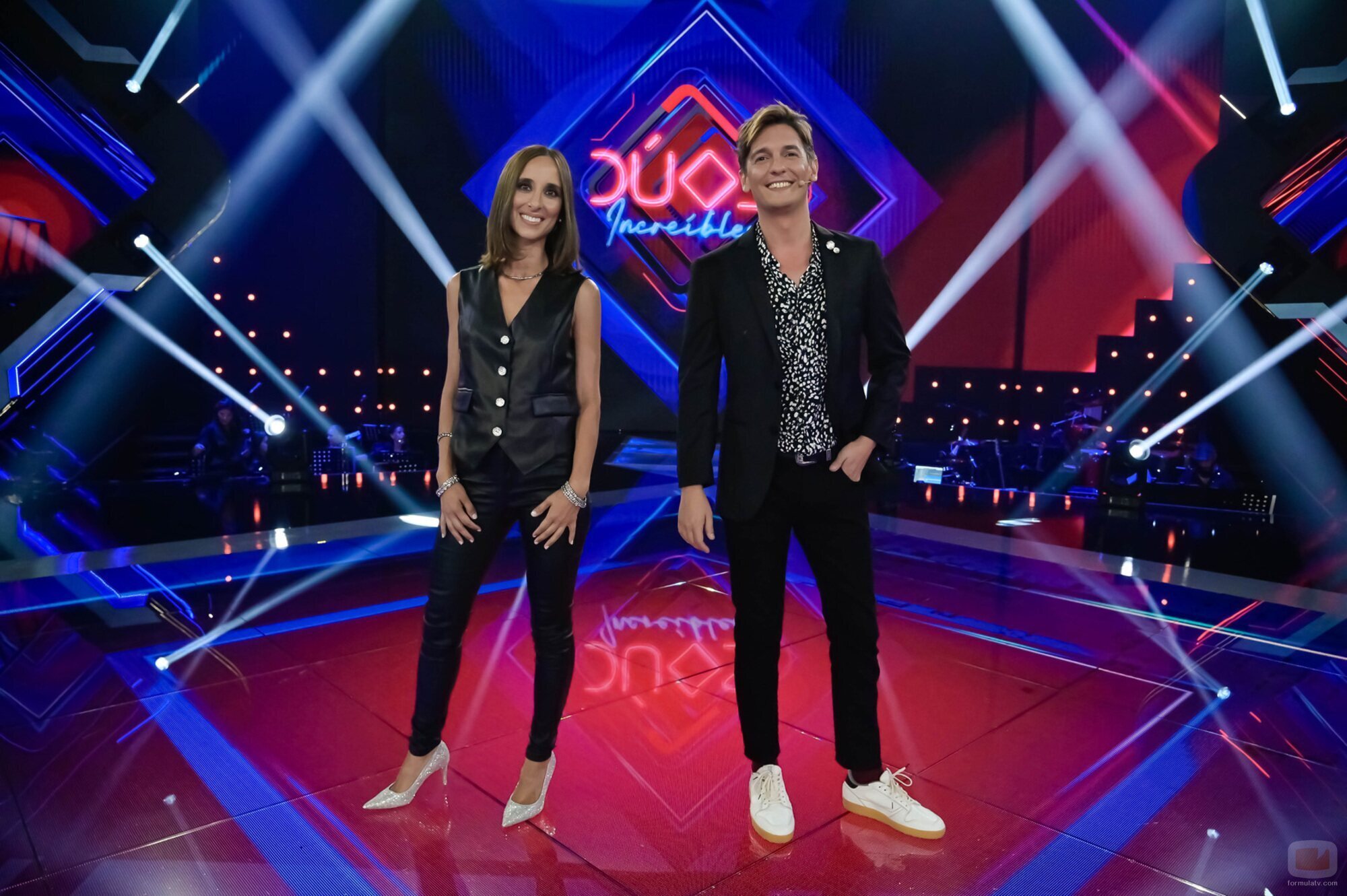 Julia Varela y Xavi Martínez, presentadores de la segunda edición de 'Dúos increíbles''