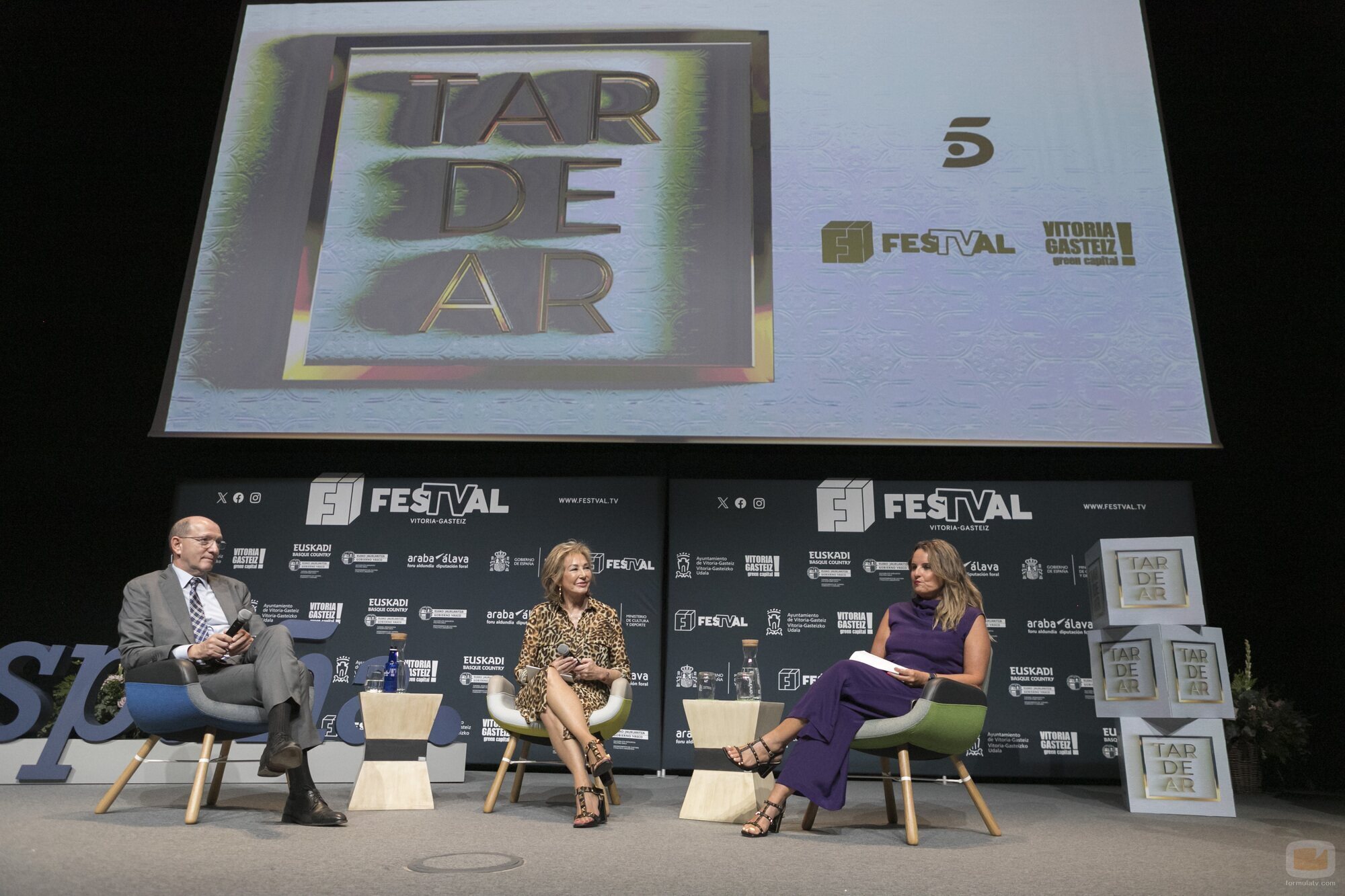 Mediaset España y Unicorn Content en la presentación de 'TardeAR' en el FesTVal 2023