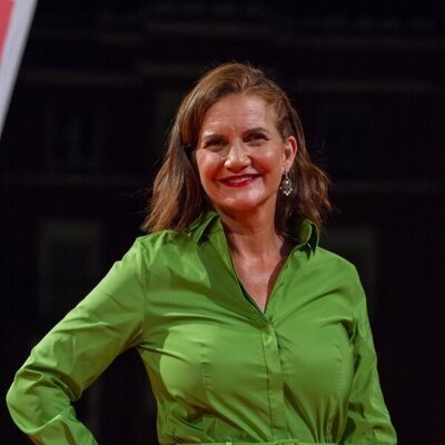 Samantha Vallejo-Nágera en la presentación de 'MasterChef Celebrity 8' en el FesTVal