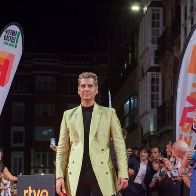 Eduardo Casanova en la presentación de 'MasterChef Celebrity 8' en el FesTVal