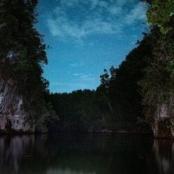 La noche en Los Haitises, localización de 'El Conquistador' de La 1