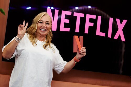 Belén Esteban, en las oficinas de Netflix tras el fin de 'Sálvame'
