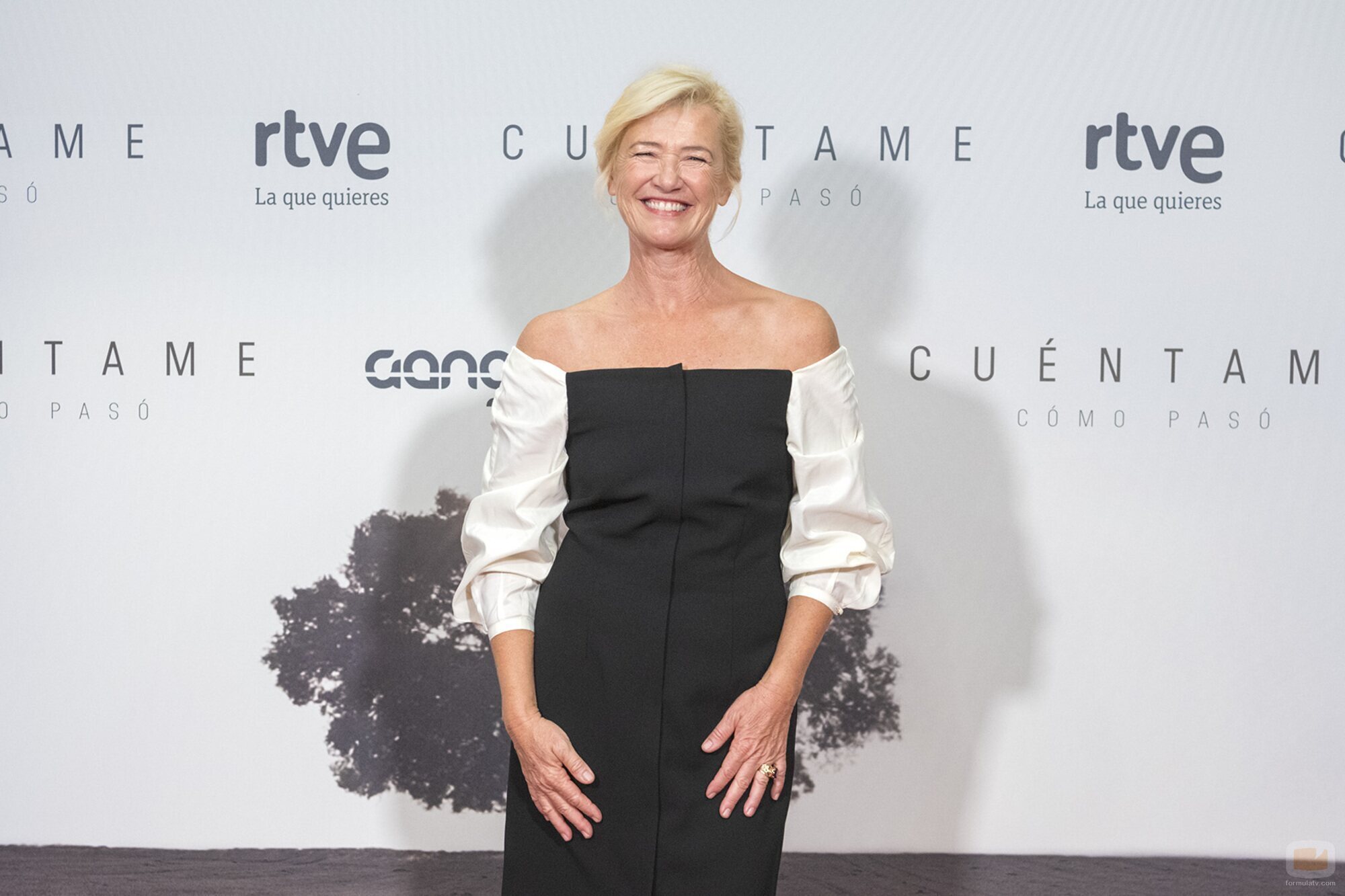 Ana Duato en la presentación de 'Cuéntame' en el Festival de San Sebastián 2023
