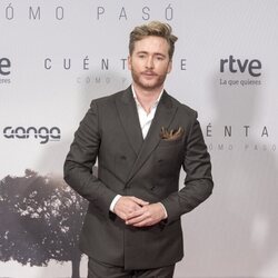 Pablo Rivero en la presentación de 'Cuéntame' en el Festival de San Sebastián 2023