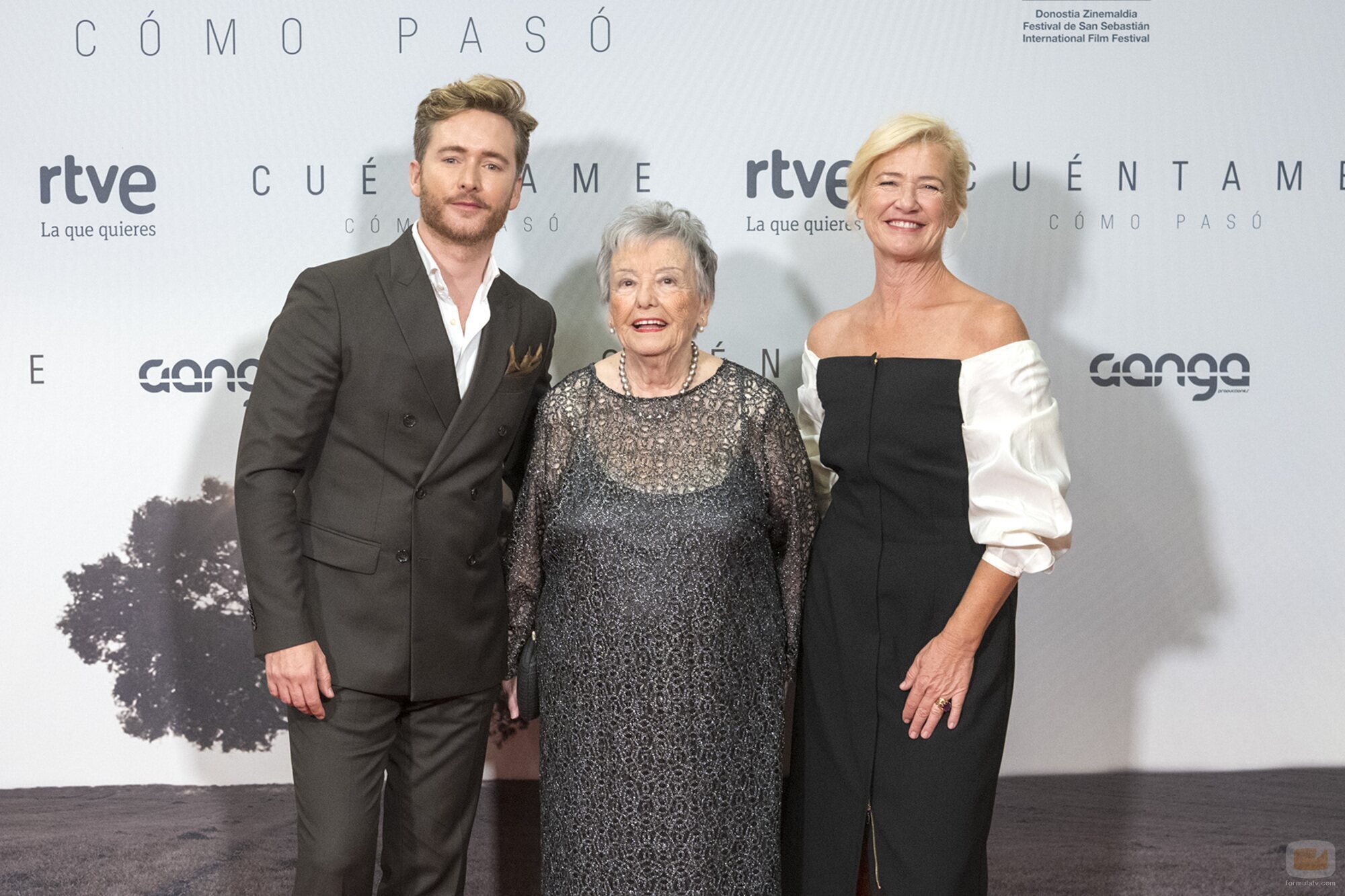 Tres de los protagonistas de 'Cuéntame cómo pasó' en el Festival de San Sebastián 2023