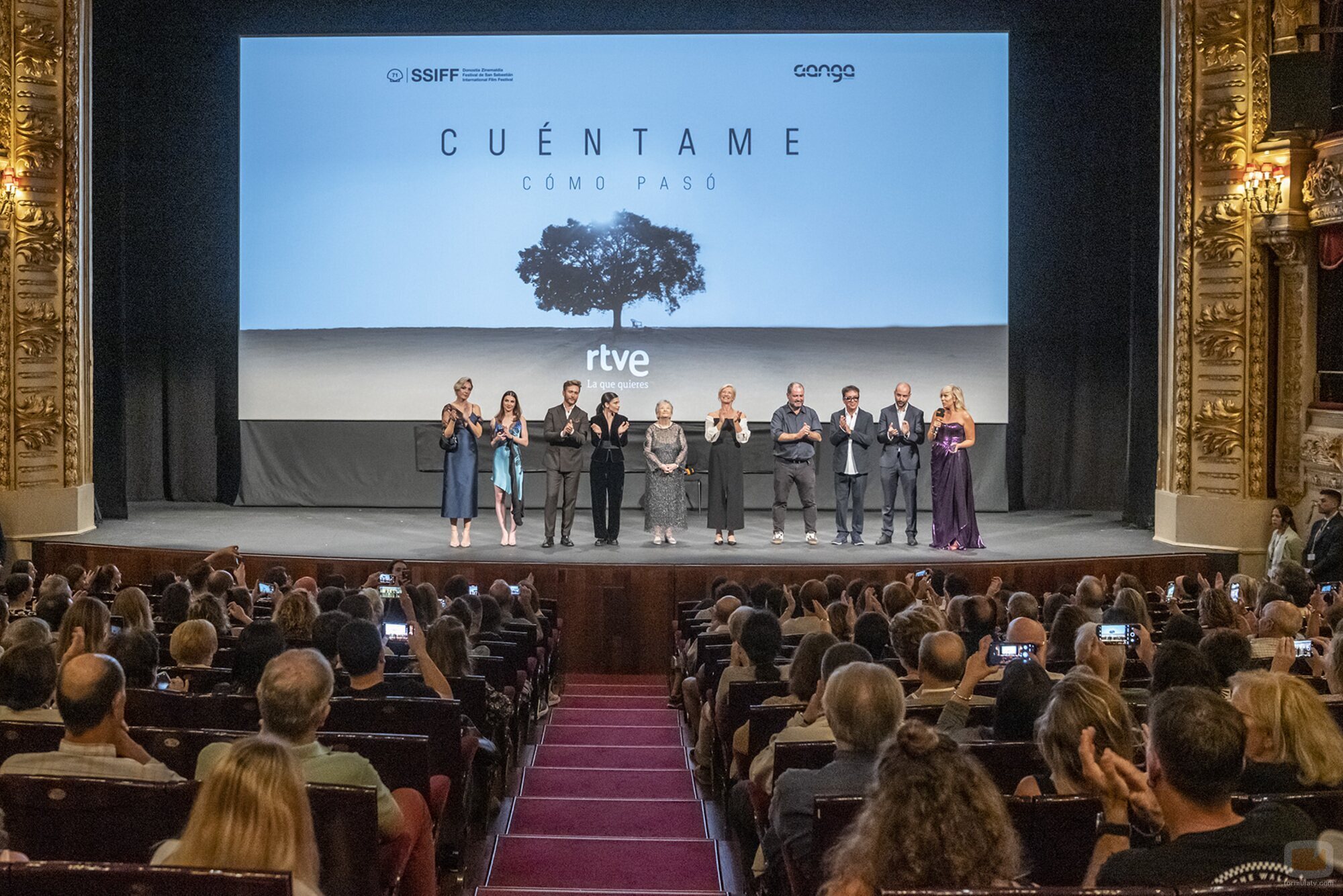 El equipo de 'Cuéntame cómo pasó' en el Festival de San Sebastián 2023