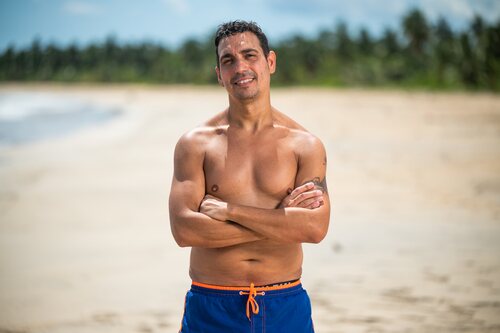 Posado de El Carni, concursante de 'El conquistador'