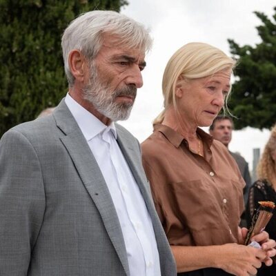 Antonio y Merche en una secuencia de 'Cuéntame' ambientada en 2001