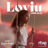 Portada de 'Loviu', la canción de Sandra Valero para Eurovisión Junior 2023