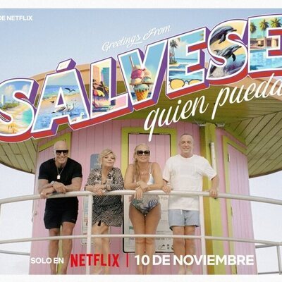 Póster oficial de la primera parte de '¡Sálvese quien pueda!'
