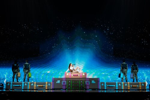 Primer ensayo de Sandra Valero en Eurovisión Junior 2023