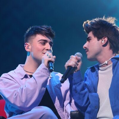 Juanjo Bona y Martin Urrutia en la gala 4 'OT 2023'