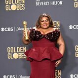 Da'Vine Joy Randolph, ganadora a Mejor Actriz de Reparto por 'Los que se quedan' en los Globos de Oro 2024