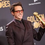 Robert Downey Jr., ganador a Mejor Actor de Reparto por 'Oppenheimer' en los Globos de Oro 2024