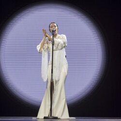 Blanca Paloma en la presentación del Benidorm Fest 2024