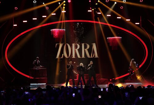 Nebulossa interpreta 'Zorra' en el Benidorm Fest 2024