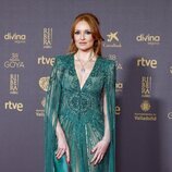 Cristina Castaño, muy elegante en la alfombra roja de los Premios Goya 2024
