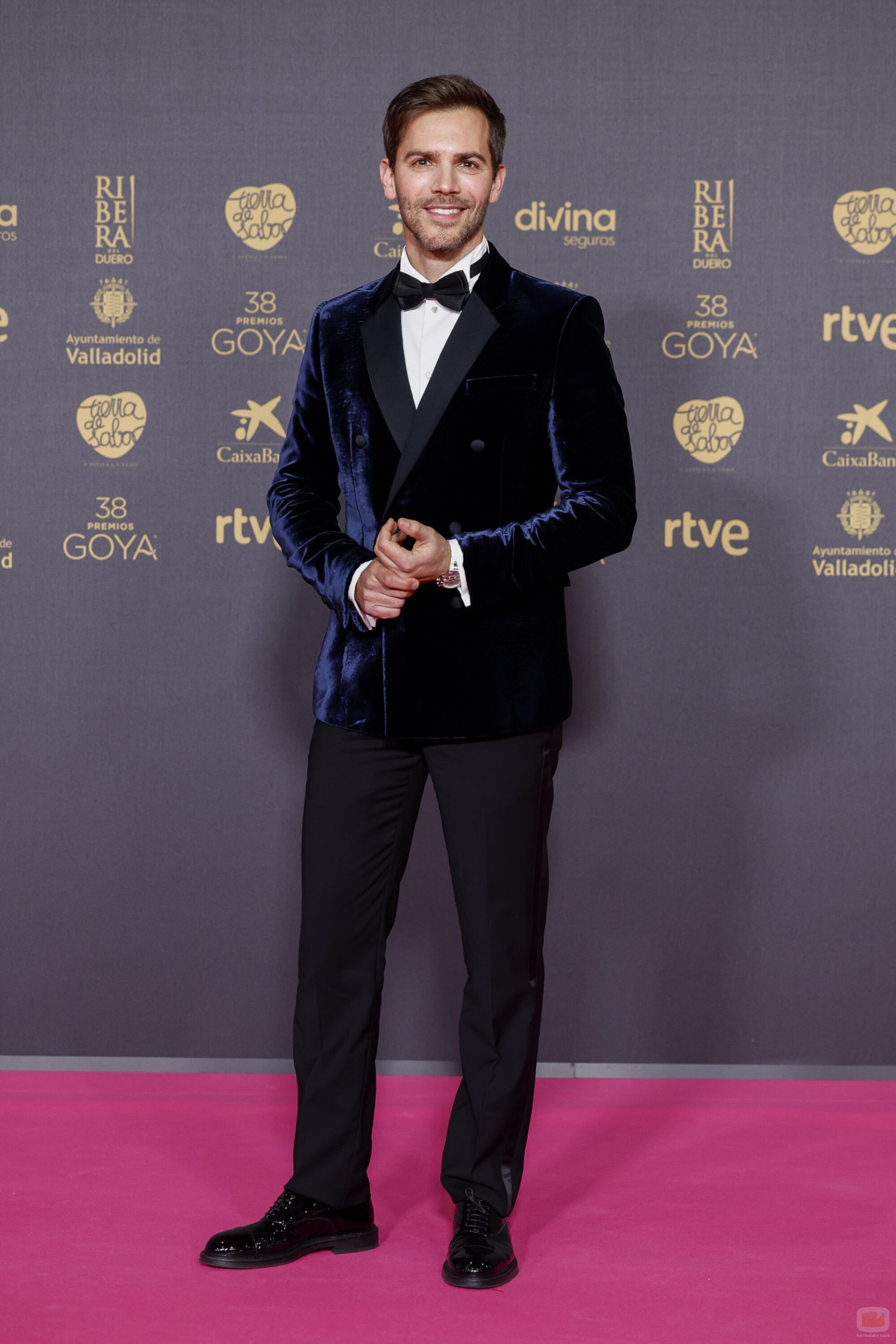 Marc Clotet en la alfombra roja de los Premios Goya 2024