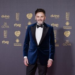 Fernando Tejero en la alfombra roja de los Premios Goya 2024