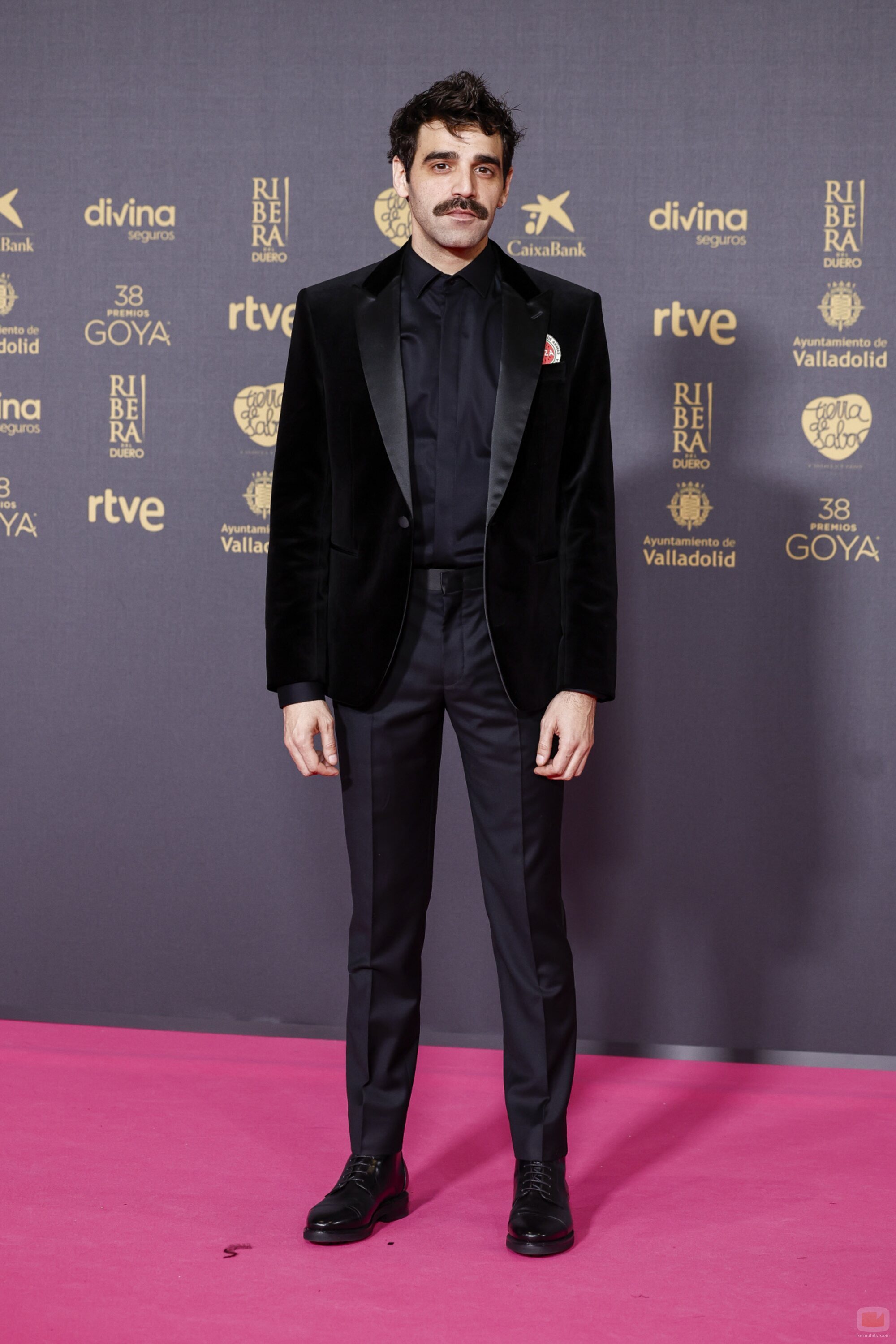 David Verdaguer en la alfombra roja de los Premios Goya 2024