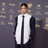 Carolina Yuste en la alfombra roja de los Premios Goya 2024