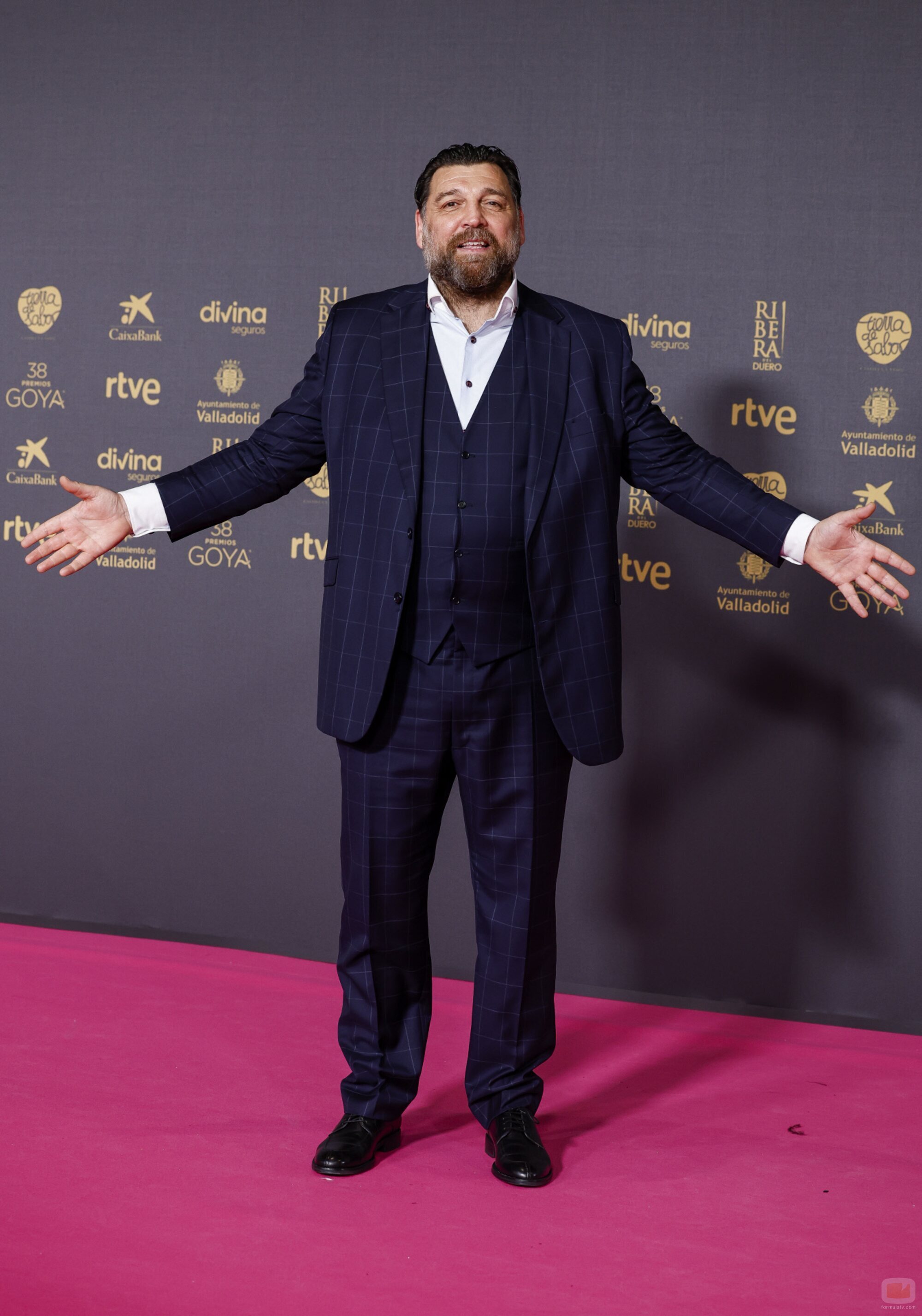 Hovik Keuchkerian en la alfombra roja de los Premios Goya 2024