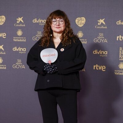 Isabel Coixet, reinvindicativa en la alfombra roja de los Premios Goya 2024