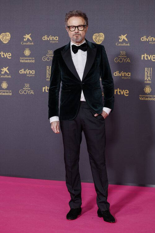 Tristán Ulloa en la alfombra roja de los Premios Goya 2024