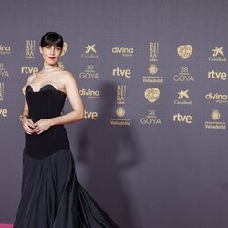 Nerea Barros en la alfombra roja de los Premios Goya 2024