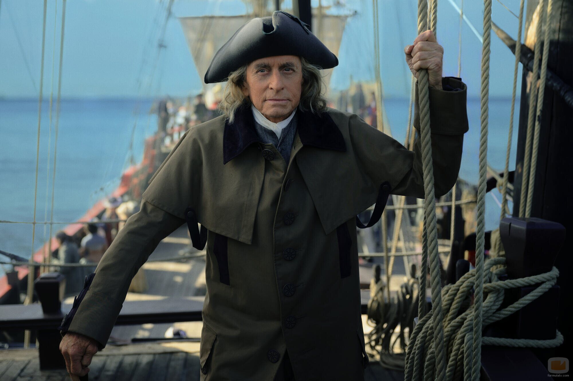 Michael Douglas es Benjamin Franklin