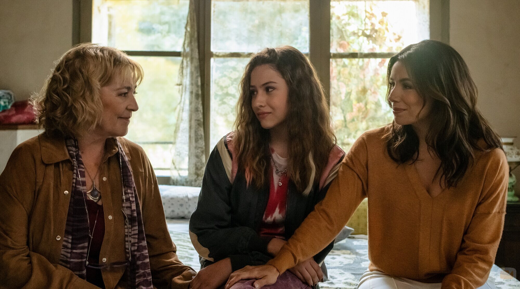 Carmen Maura, Victoria Bazua y Eva Longoria en 'Tierra de mujeres'