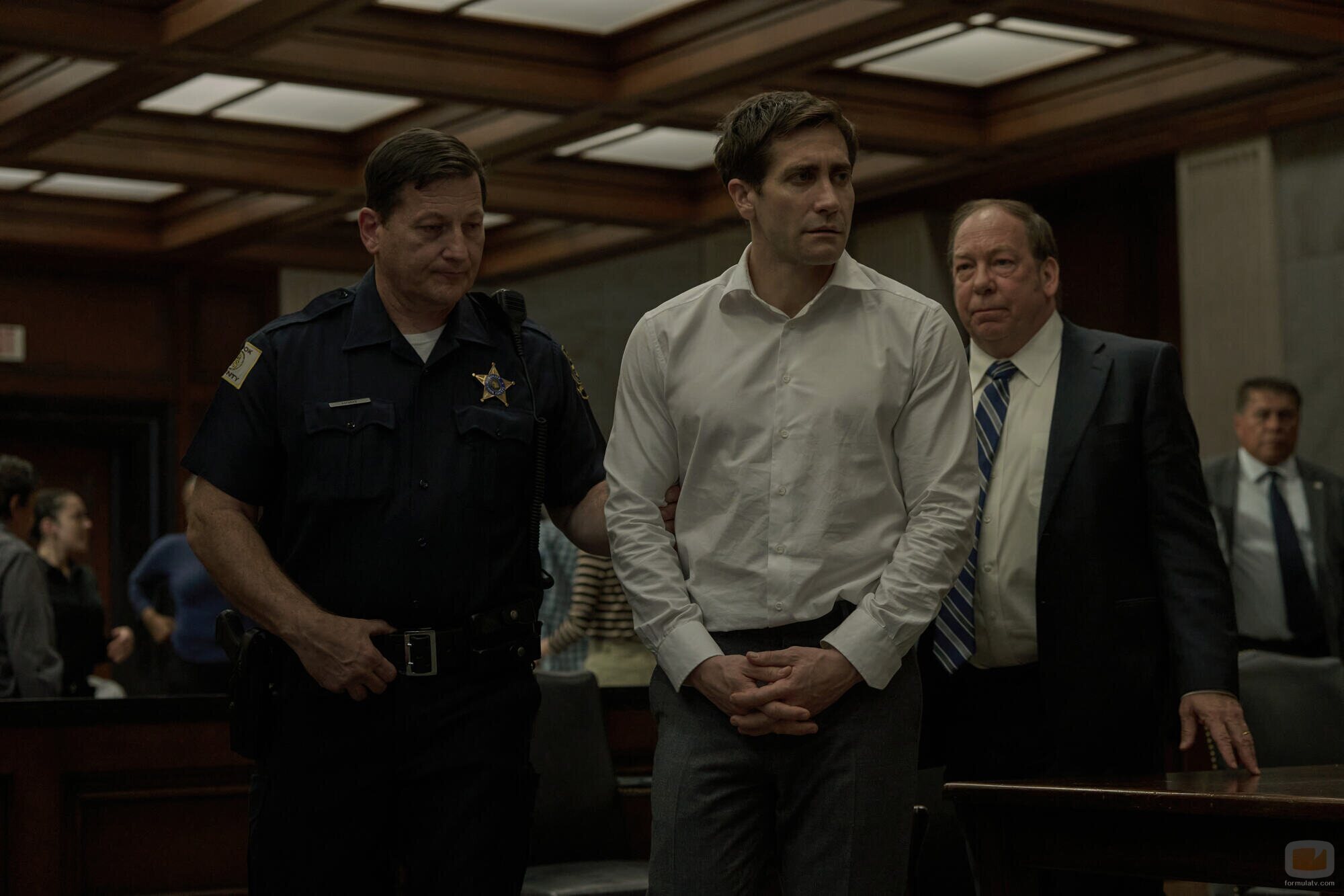 Jake Gyllenhaal y Bill Camp en 'Presunto inocente'