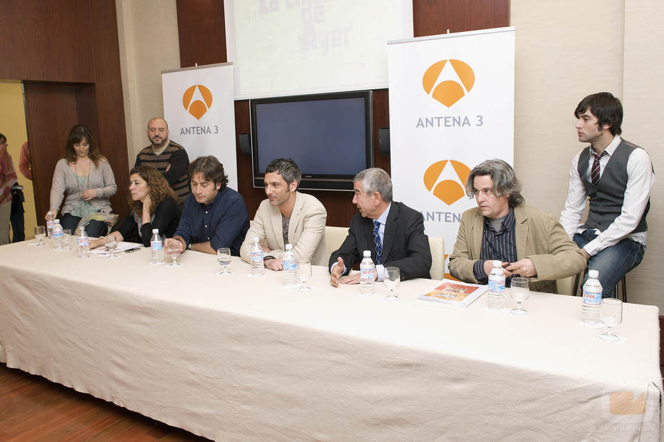 Un momento de la presentación 'La chica de ayer'