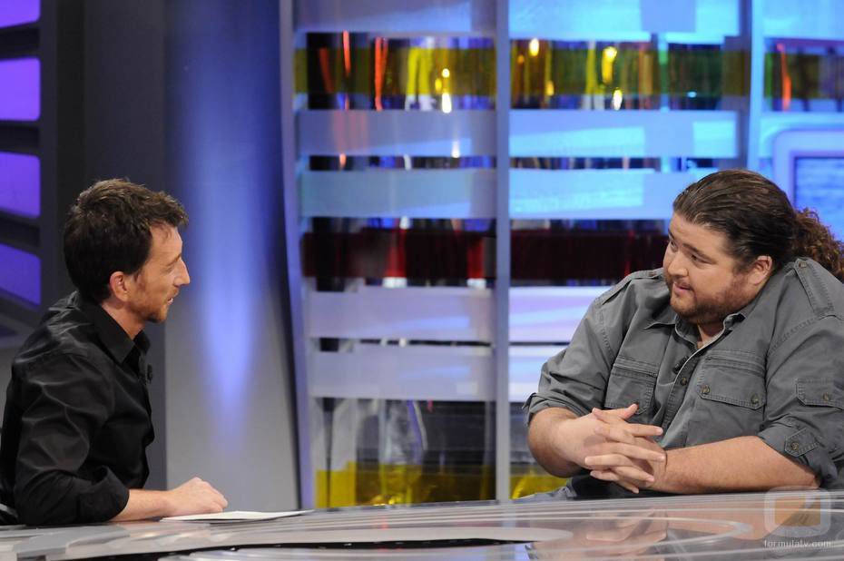 Jorge García entrevistado en 'El hormiguero'