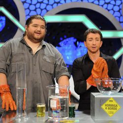 Jorge García y Pablo Motos en 'El Hormiguero'