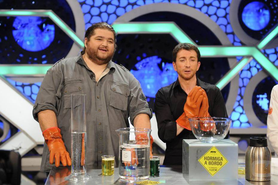 Jorge García y Pablo Motos en 'El Hormiguero'