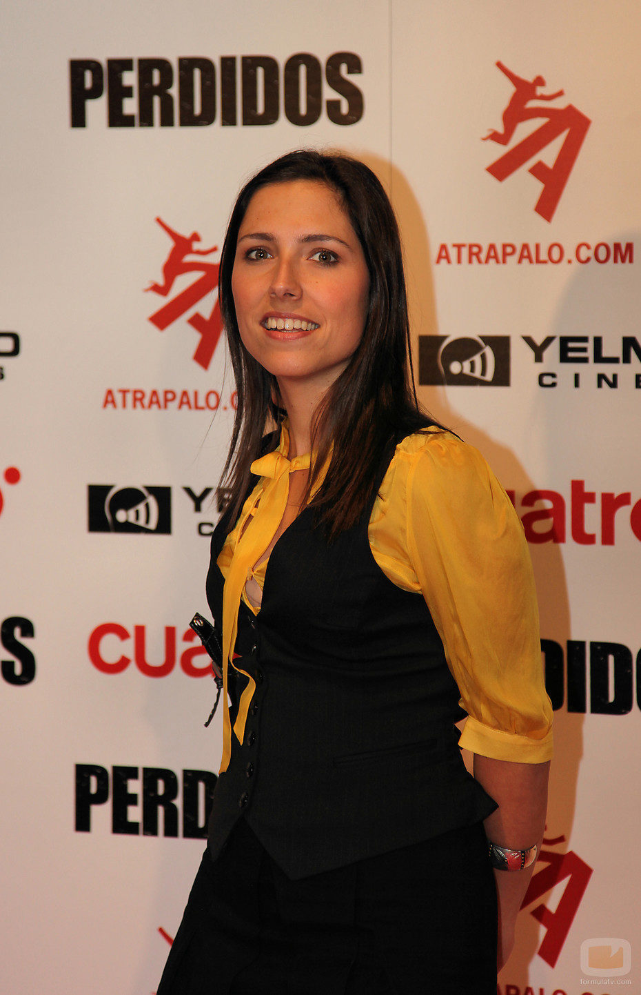 Marta Nebot en la première de 'Perdidos'