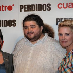 Ana Morgade, Jorge García y Tania Llasera